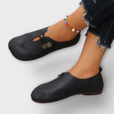 Nora - Nappalæder-slingback Sandaler