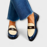 Klara - Tofarvede Loafers