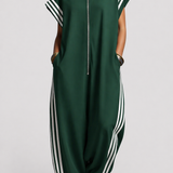 Valentina - Jumpsuit med Lynlåskrave