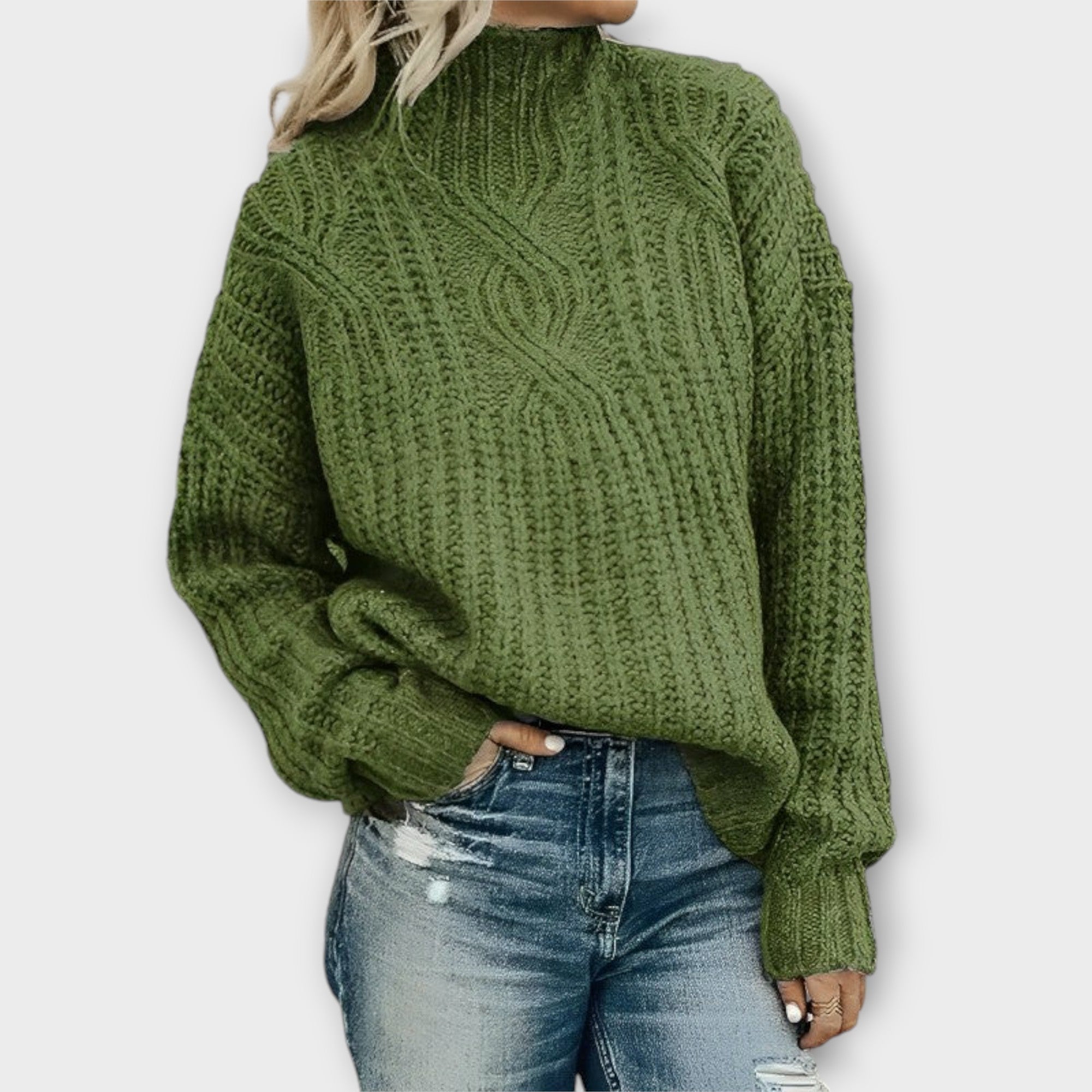 Harper - Stilfuld Strikbluse