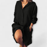 Elegant Stribet Bluse til Daglig Brug