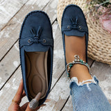Nadja - Klassiske Loafers med Kvaster