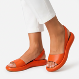 Eva - Skridsikre Peep-Toe Sandaler - Stilfuld Stabilitet og Ekstrem Komfort
