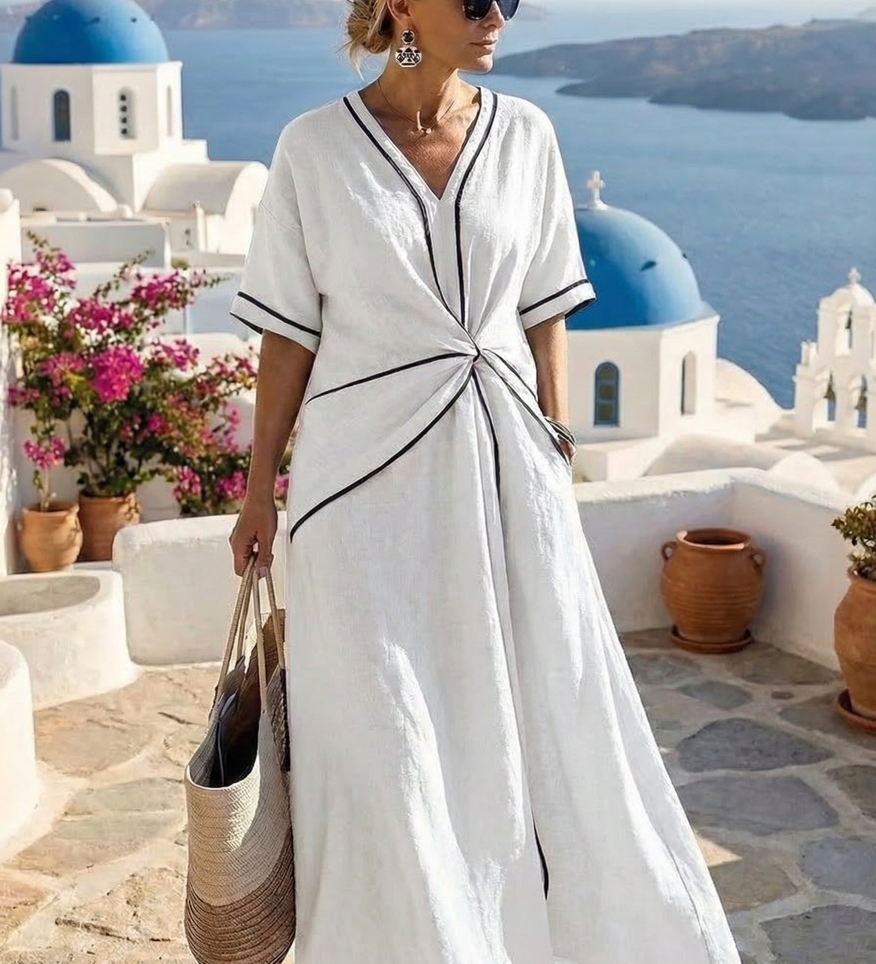 Santorini - Sommerkjole