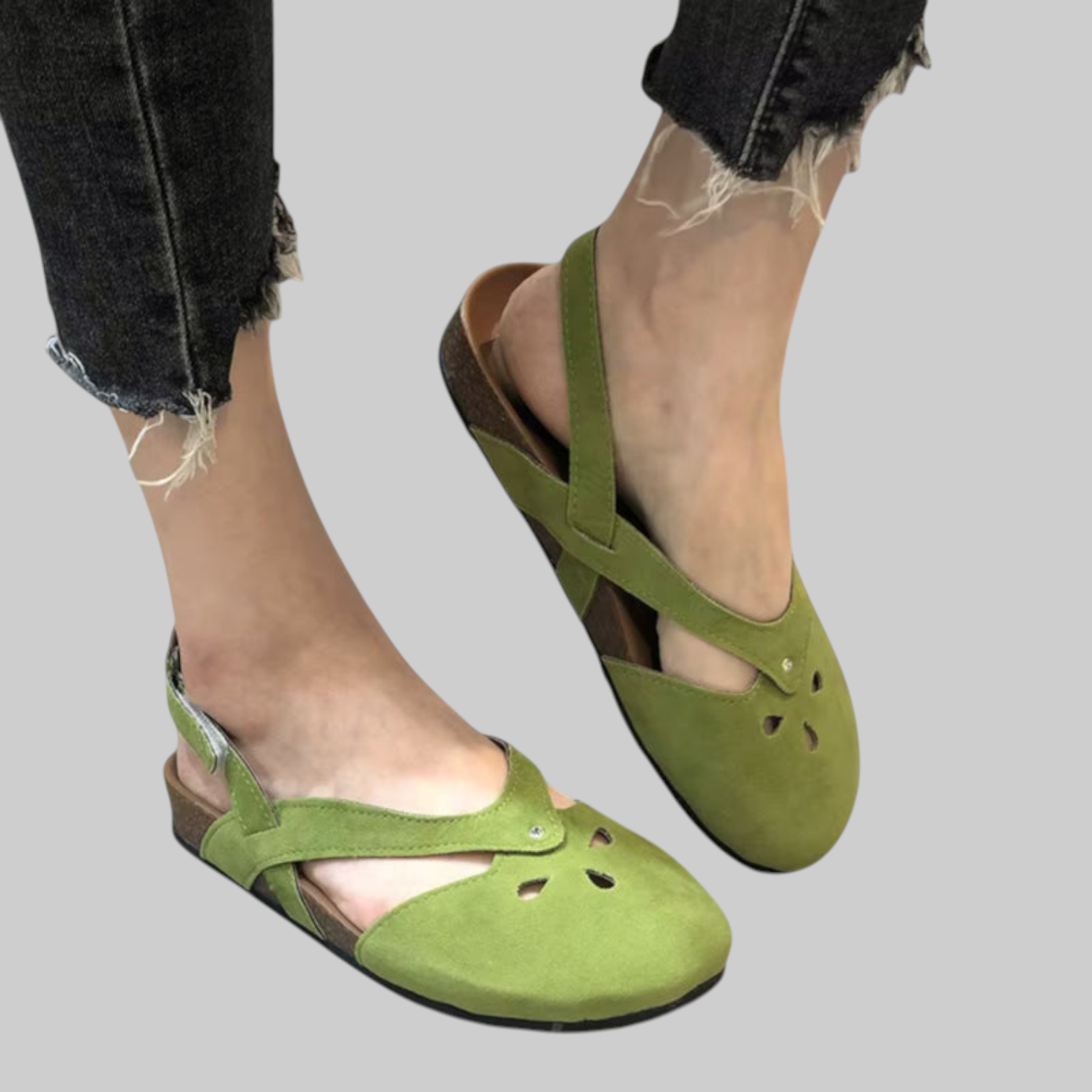 Viola - Retro Sommersandaler