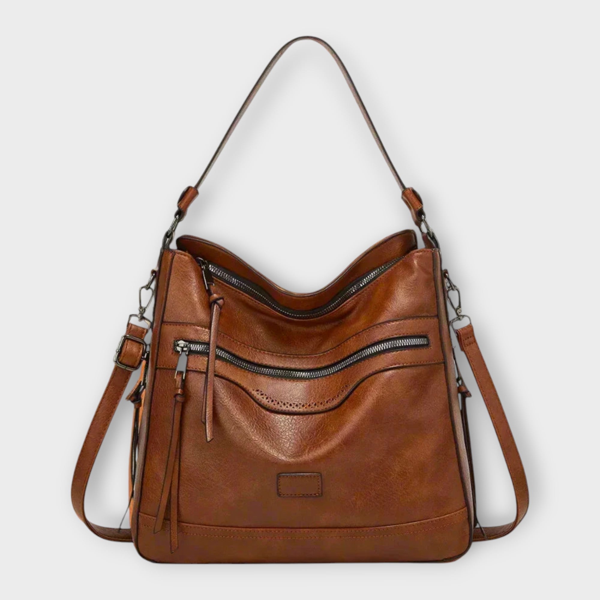 Runa - Klassisk Retro Skuldertaske