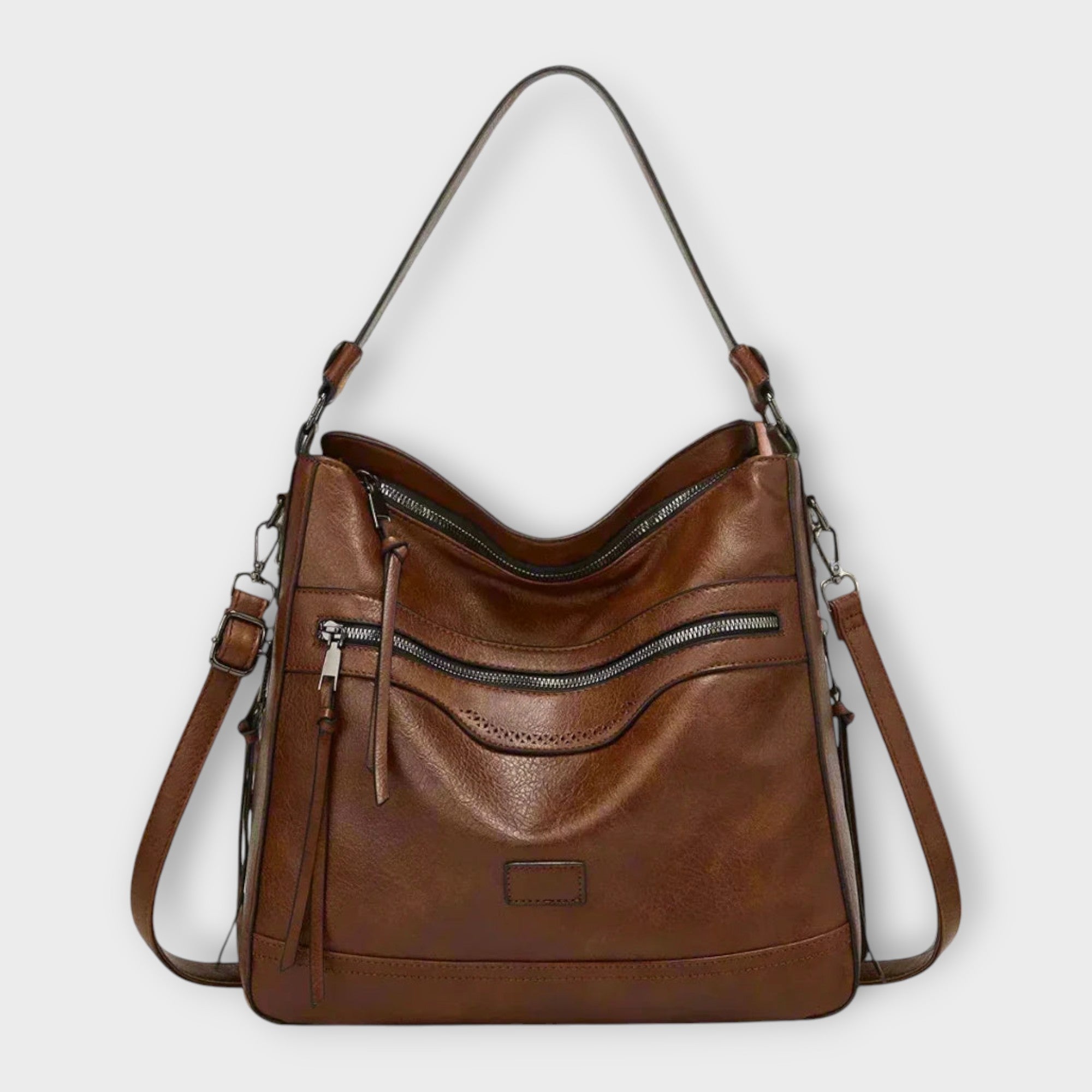 Runa - Klassisk Retro Skuldertaske