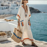 Elegant Mary - Lang Sommerkjole til det Stilfulde Sommerlook
