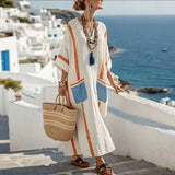 Elegant Mary - Lang Sommerkjole til det Stilfulde Sommerlook