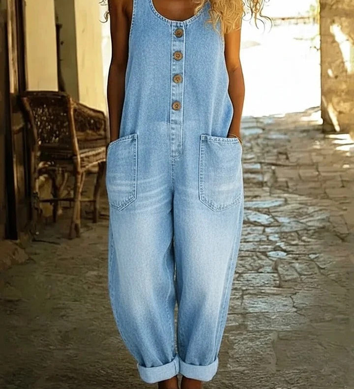 Jasmijn - Denim-jumpsuit