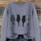 Nora - Kunstnerisk Strikbluse