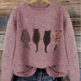 Nora - Kunstnerisk Strikbluse