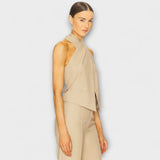 Juni - Krydsstrop Halterneck Top