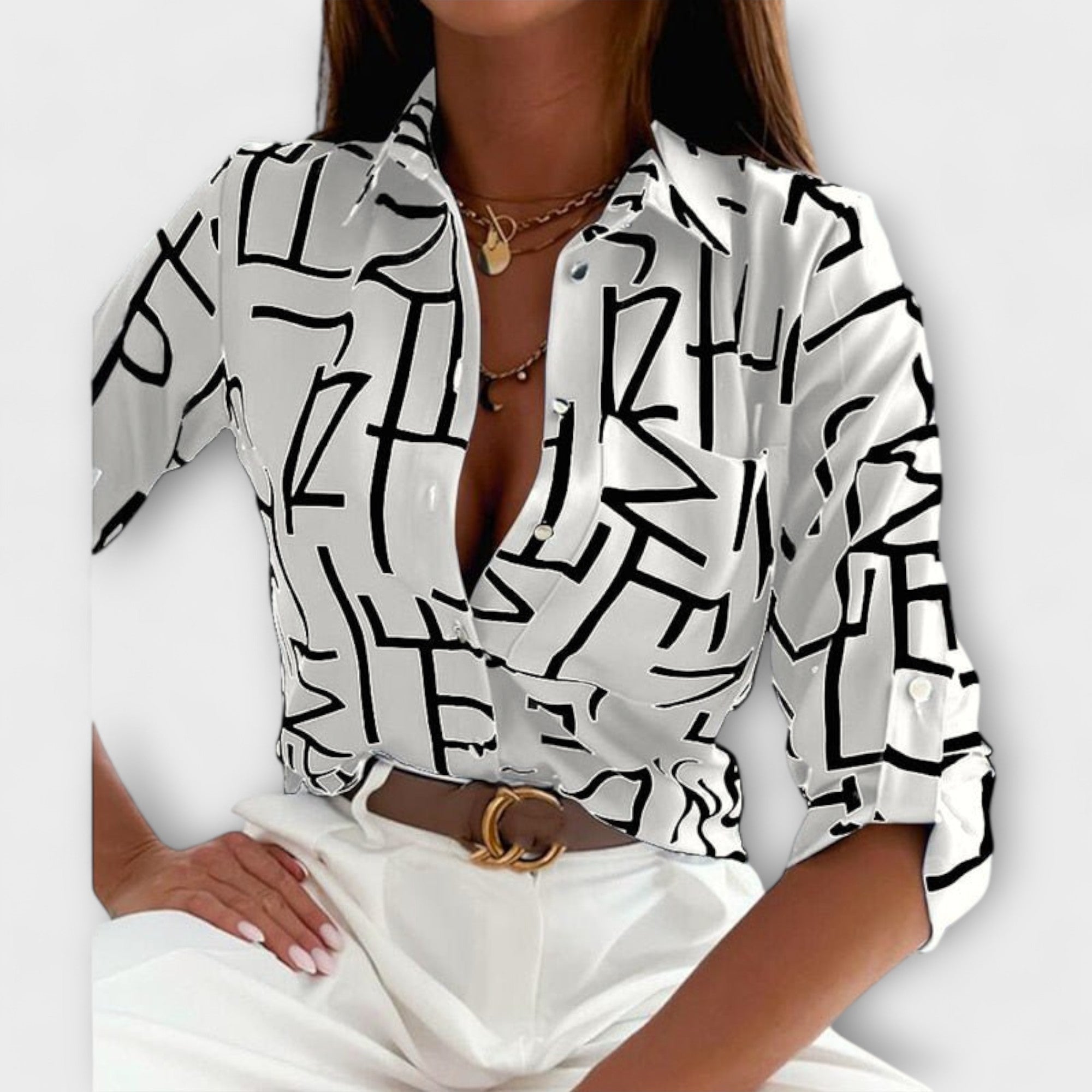 Traditionel Skjortebluse
