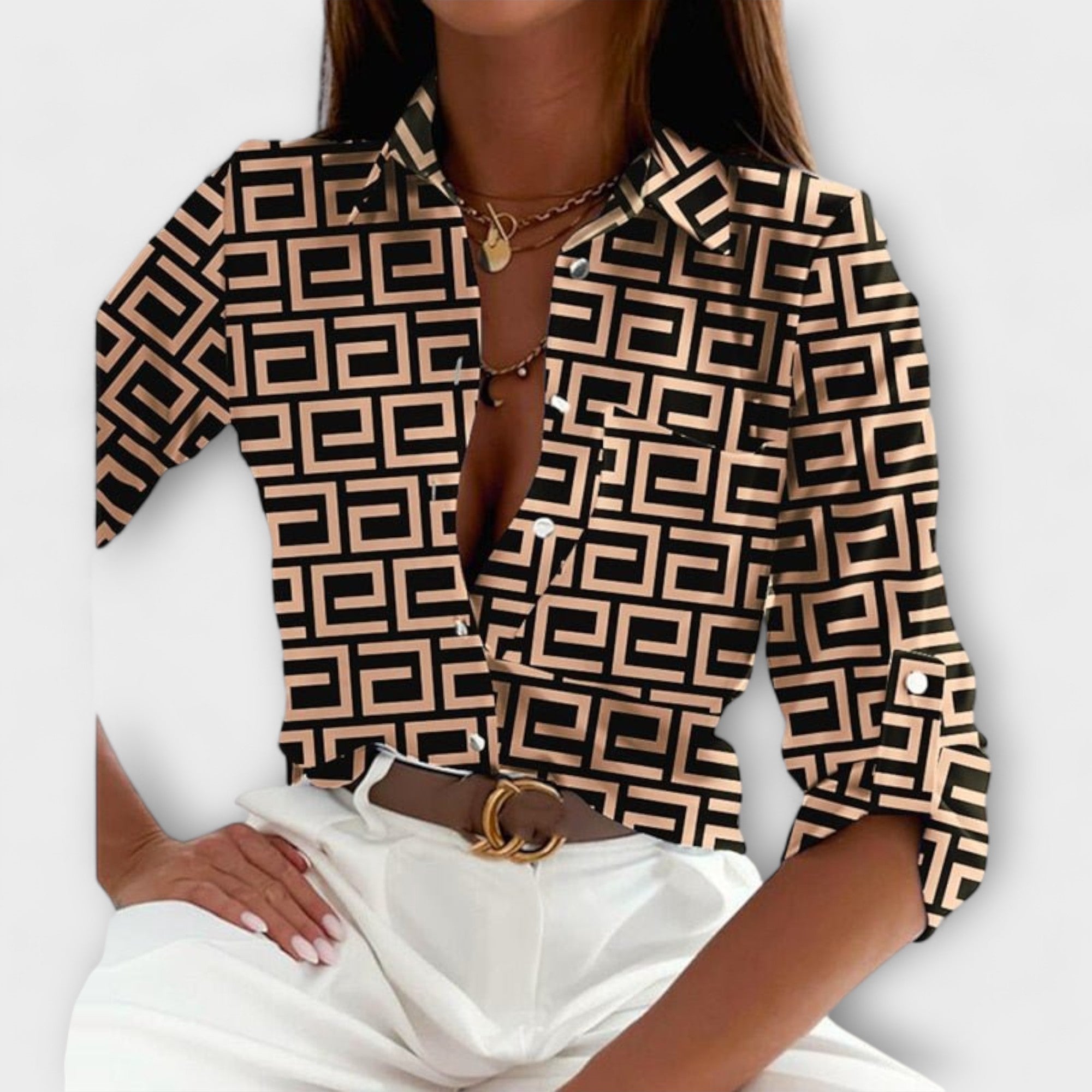 Traditionel Skjortebluse