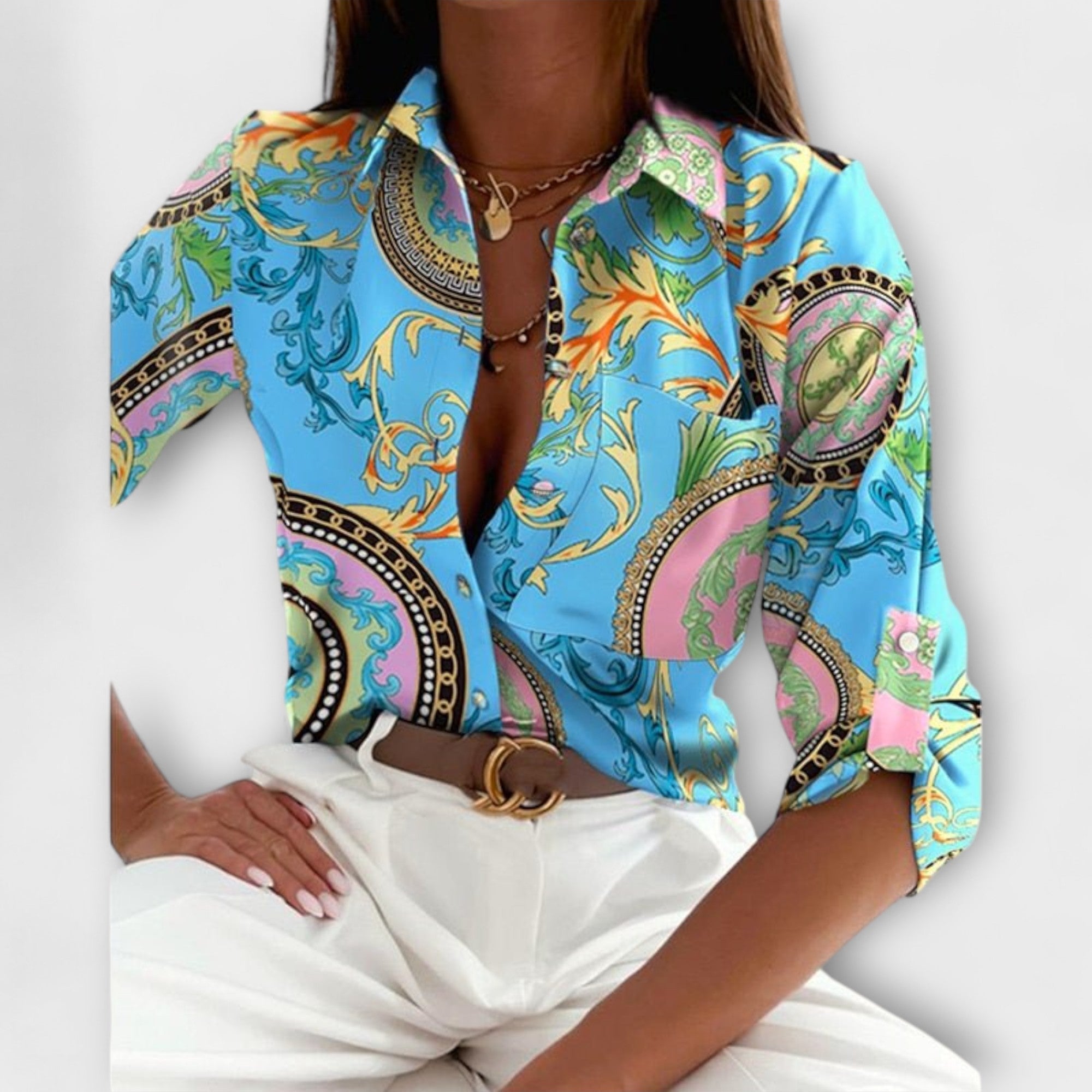 Traditionel Skjortebluse